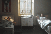 Lin Manuel Miranda and Greg House in bed. House Season Six Photo Spoiler
