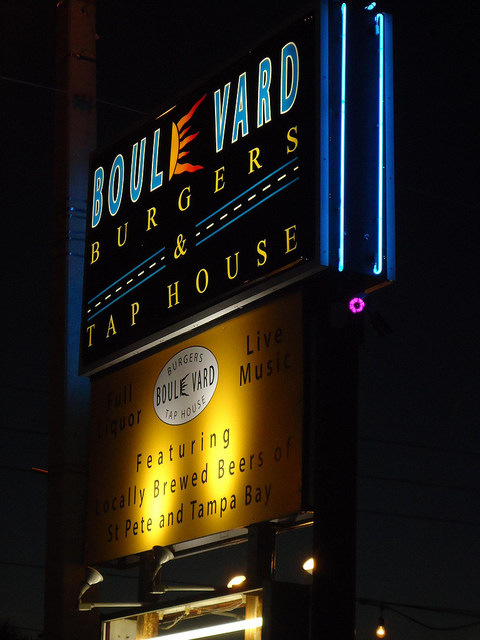 Boulevard Burgers St Pete Florida