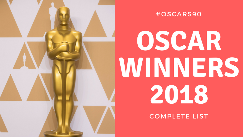 Oscar Winners 2018