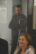 House standing out of the help group. House Season Six Photo Spoiler