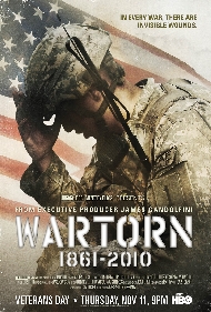 Wartorn 1861 – 2010, HBO Documentary premiering November 11th at 9pm at HBO