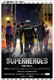 HBO Documentaries: Superheroes premieres August 8 9PM