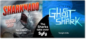 #Sharknado and #GhostShark tonight on Syfy will probably break Twitter