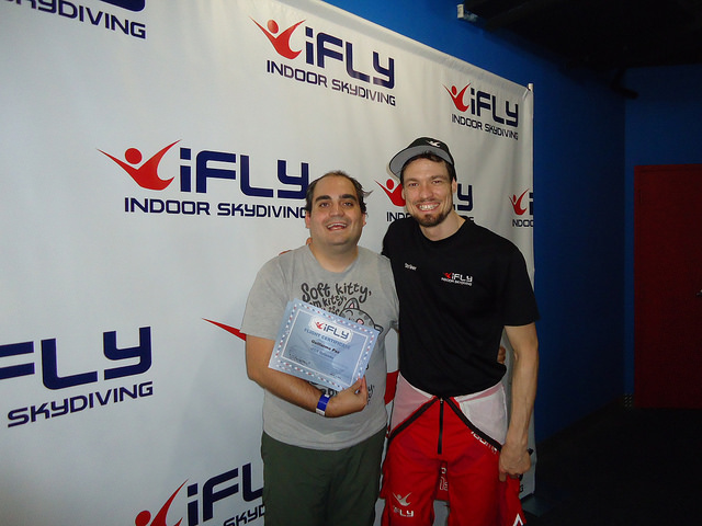 Guillermo Paz Striker iFly Orlando Indoor Skydiving